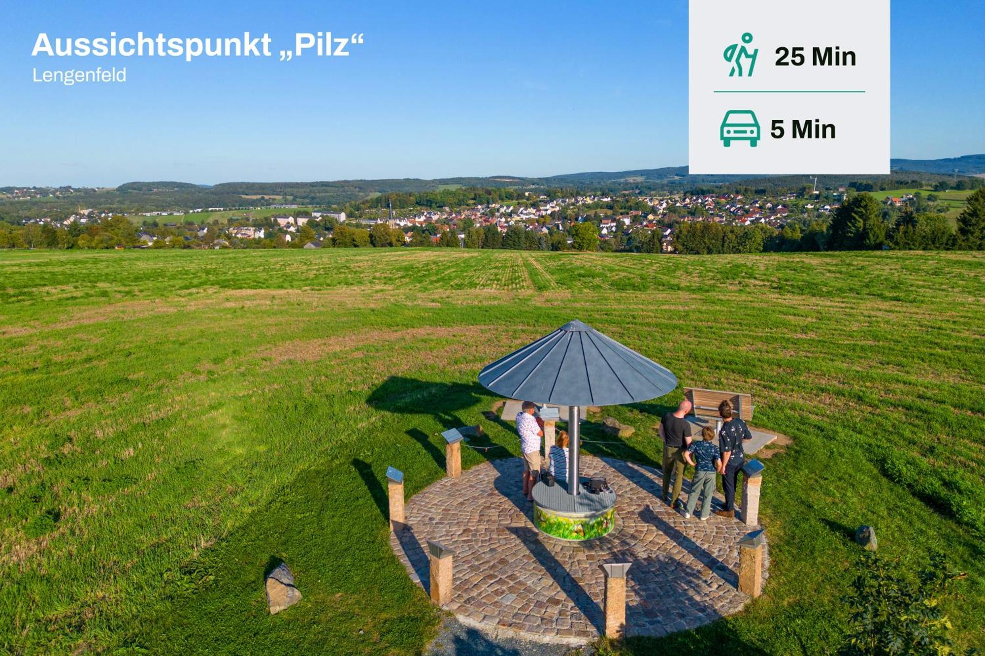 Familienwohnung Im Vogtland Lengenfeld  Kültér fotó